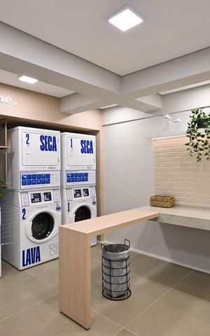 Apartamento para alugar com 33m², 1 quarto e sem vagaLavanderia