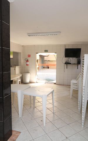 Apartamento para alugar com 57m², 3 quartos e 1 vagaÁrea comum - Salão de festas