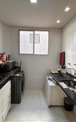 Apartamento à venda com 45m², 2 quartos e 1 vaga
