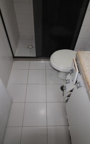 Apartamento para alugar com 136m², 3 quartos e 2 vagasQuarto 3 - Banheiro