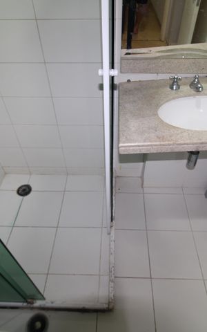 Apartamento para alugar com 136m², 3 quartos e 2 vagasQuarto 1 - Banheiro