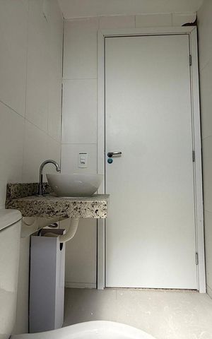 Apartamento para alugar com 31m², 1 quarto e sem vaga Apartamento para alugar com 31m², 1 quarto e sem vagaBanheiro