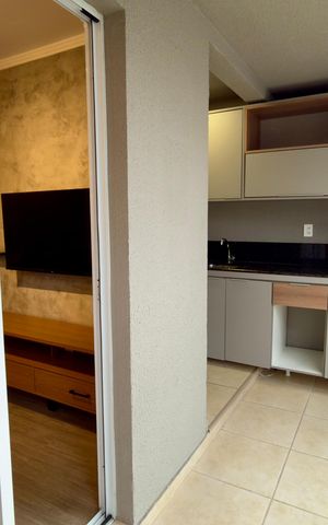 Apartamento para alugar com 39m², 1 quarto e 1 vaga