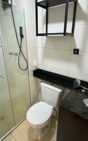 Apartamento para alugar com 39m², 1 quarto e 1 vaga