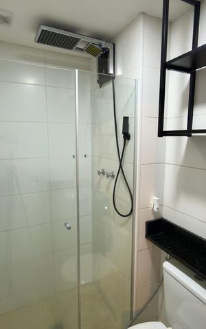 Apartamento para alugar com 39m², 1 quarto e 1 vaga