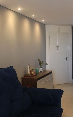 Apartamento para alugar com 57m², 2 quartos e 2 vagasSala