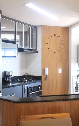 Apartamento para alugar com 57m², 2 quartos e 2 vagasCozinha