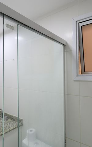 Apartamento para alugar com 107m², 3 quartos e 2 vagasBanheiro da Suíte