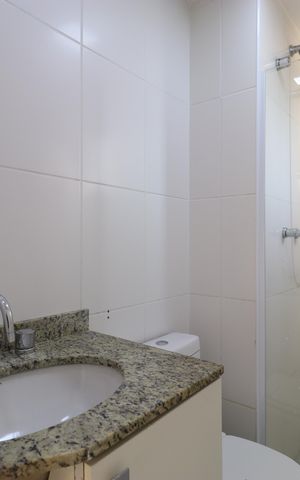 Apartamento para alugar com 107m², 3 quartos e 2 vagasBanheiro Social