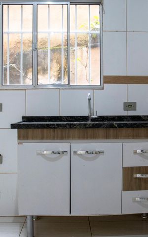 Casa à venda com 75m², 1 quarto e 1 vagaCozinha