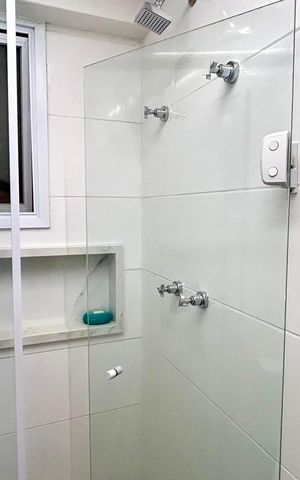 Apartamento para alugar com 56m², 2 quartos e 1 vaga Apartamento para alugar com 56m², 2 quartos e 1 vagaBanheiro