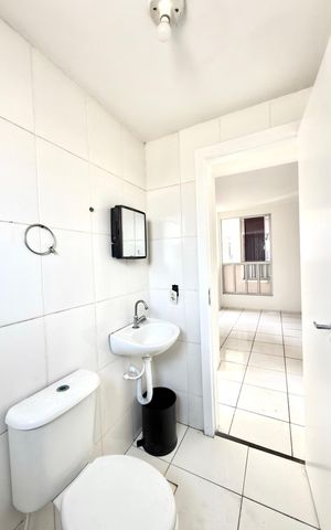 Apartamento para alugar com 45m², 2 quartos e 1 vaga Apartamento para alugar com 45m², 2 quartos e 1 vagaBanheiro Social