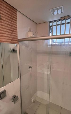 Apartamento para alugar com 120m², 3 quartos e 1 vaga Apartamento para alugar com 120m², 3 quartos e 1 vagaBanheiro 1