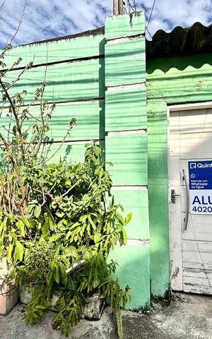 Casa para alugar com 38m², 1 quarto e sem vaga Casa para alugar com 38m², 1 quarto e sem vagaFachada