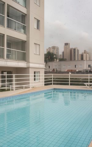 Apartamento à venda com 63m², 2 quartos e 2 vagasÁrea comum - Piscina