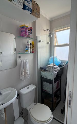 Apartamento para alugar com 113m², 2 quartos e 2 vagas Apartamento para alugar com 113m², 2 quartos e 2 vagasBanheiro de serviço