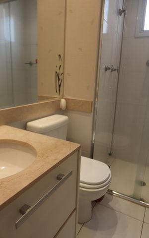 Apartamento para alugar com 156m², 3 quartos e 2 vagasBanheiro da Suíte 3
