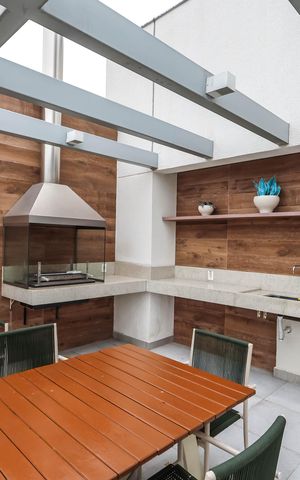 Studio à venda com 21m², 1 quarto e sem vagaChurrasqueira