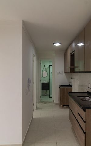 Apartamento para alugar com 35m², 2 quartos e sem vaga