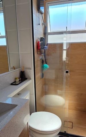 Apartamento para alugar com 40m², 2 quartos e 1 vaga Apartamento para alugar com 40m², 2 quartos e 1 vagaBanheiro