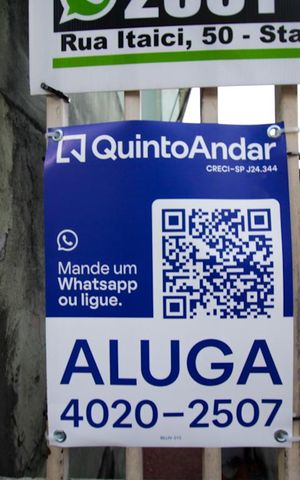 Casa para alugar com 60m², 1 quarto e sem vaga Casa para alugar com 60m², 1 quarto e sem vagaPlaquinha instalada dia 02 de setembro de 2026 código da plaquinha BUJV-315