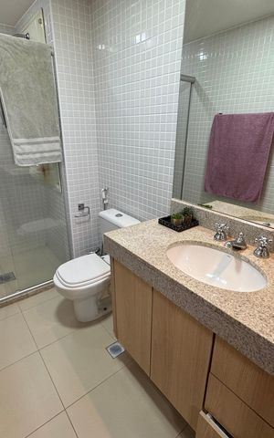 Apartamento à venda com 147m², 4 quartos e 2 vagasBanheiro da Suíte 2