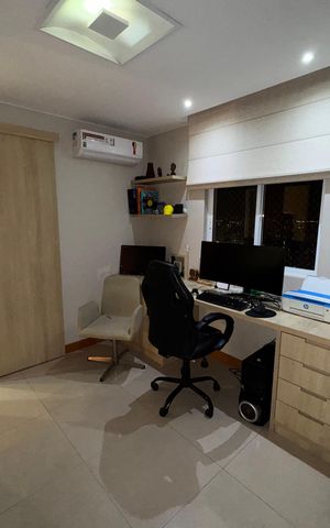 Apartamento à venda com 147m², 4 quartos e 2 vagasQuarto 2