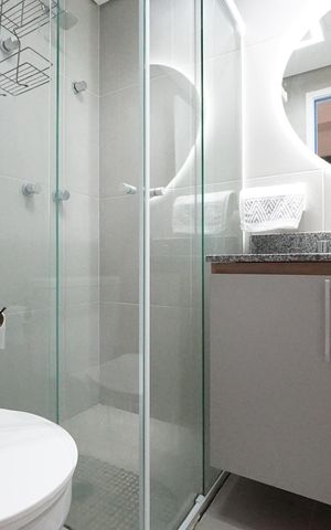 Studio para alugar com 24m², 1 quarto e sem vagaBanheiro