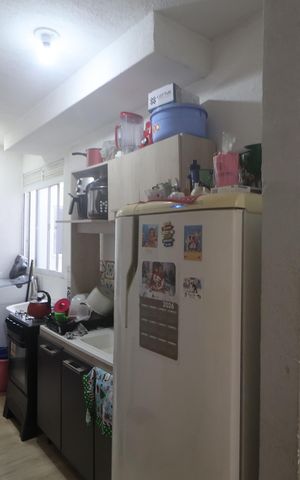 Apartamento à venda com 32m², 2 quartos e sem vagaCozinha e Área de Serviço