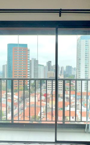 Studio à venda com 24m², 1 quarto e sem vagaVaranda