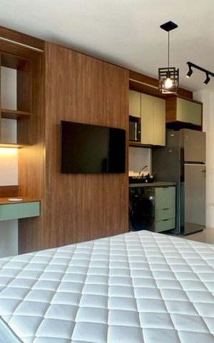 Studio à venda com 24m², 1 quarto e sem vagaStudio
