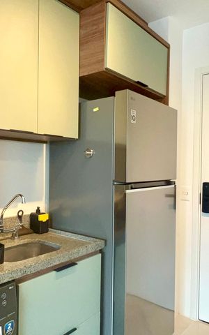 Studio à venda com 24m², 1 quarto e sem vagaCozinha