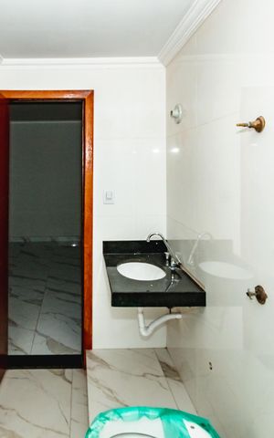 Casa para alugar com 120m², 3 quartos e 1 vagaBanheiro Social