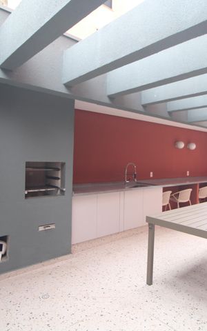 Apartamento para alugar com 40m², 2 quartos e sem vagaÁrea comum - Churrasqueira