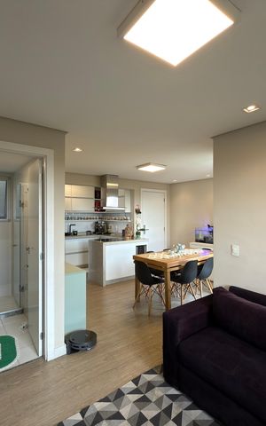 Apartamento à venda com 59m², 2 quartos e 1 vaga Apartamento à venda com 59m², 2 quartos e 1 vagaSala