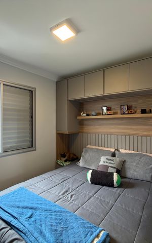 Apartamento à venda com 59m², 2 quartos e 1 vaga Apartamento à venda com 59m², 2 quartos e 1 vagaQuarto 1 - Suíte