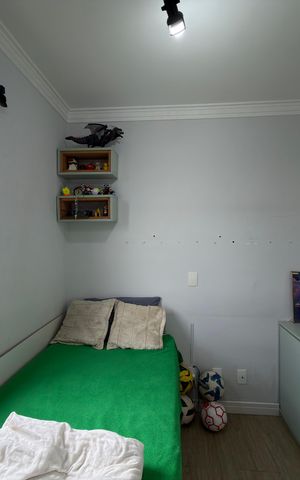 Apartamento à venda com 59m², 2 quartos e 1 vaga Apartamento à venda com 59m², 2 quartos e 1 vagaQuarto 2
