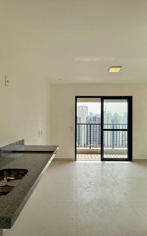 Studio para alugar com 24m², 1 quarto e sem vaga Studio para alugar com 24m², 1 quarto e sem vagaCozinha
