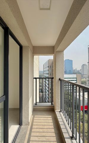 Studio para alugar com 24m², 1 quarto e sem vaga Studio para alugar com 24m², 1 quarto e sem vagaSacada