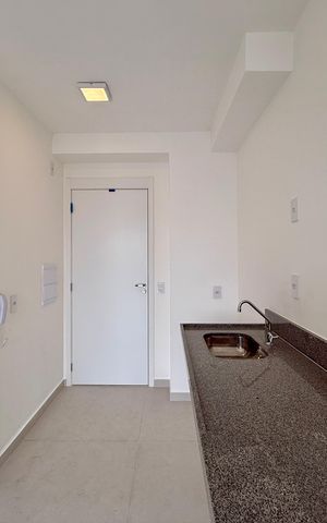 Studio para alugar com 24m², 1 quarto e sem vaga Studio para alugar com 24m², 1 quarto e sem vagaCozinha