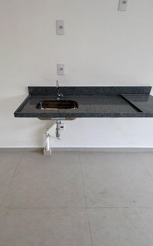 Studio para alugar com 24m², 1 quarto e sem vaga Studio para alugar com 24m², 1 quarto e sem vagaCozinha