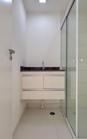 Studio para alugar com 24m², 1 quarto e sem vaga Studio para alugar com 24m², 1 quarto e sem vagaBanheiro