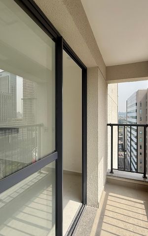 Studio para alugar com 24m², 1 quarto e sem vaga Studio para alugar com 24m², 1 quarto e sem vagaSacada