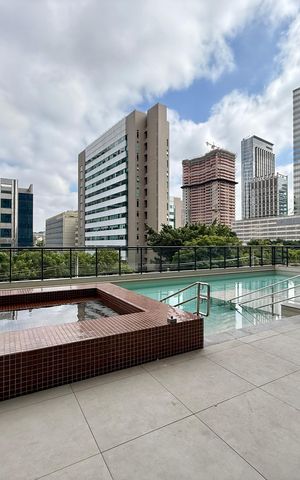 Studio para alugar com 24m², 1 quarto e sem vaga Studio para alugar com 24m², 1 quarto e sem vagaPiscina