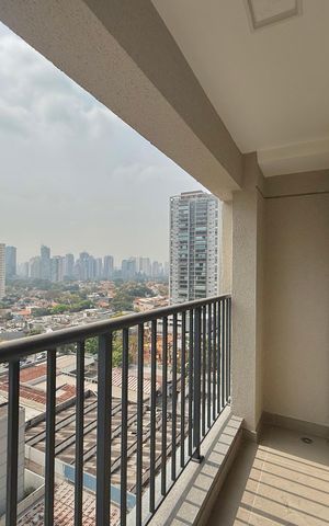 Studio para alugar com 24m², 1 quarto e sem vaga Studio para alugar com 24m², 1 quarto e sem vagaSacada