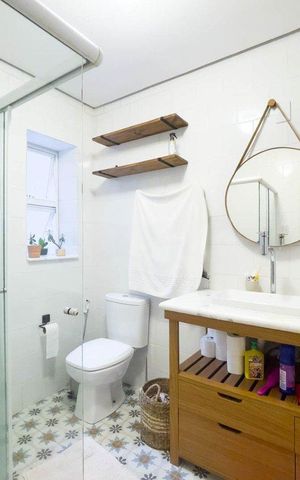 Apartamento para alugar com 75m², 2 quartos e sem vaga Apartamento para alugar com 75m², 2 quartos e sem vagaBanheiro