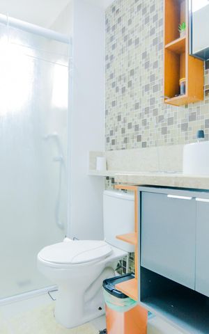 Apartamento para alugar com 55m², 2 quartos e 1 vagaBanheiro  