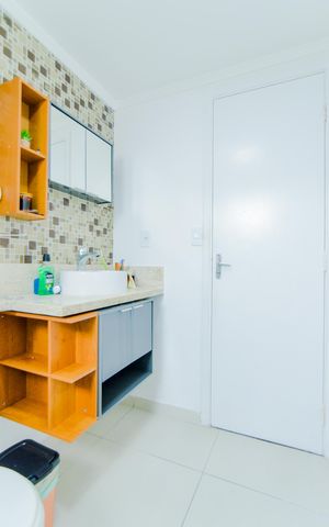 Apartamento para alugar com 55m², 2 quartos e 1 vagaBanheiro  