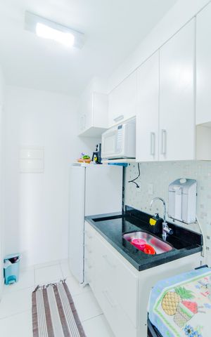 Apartamento para alugar com 55m², 2 quartos e 1 vagaCozinha e Área de Serviço