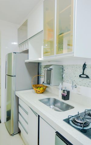 Apartamento à venda com 45m², 2 quartos e 1 vagaCozinha